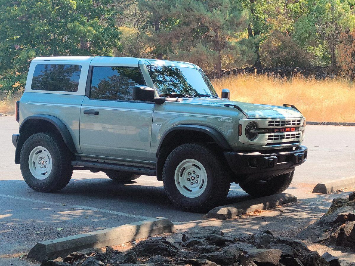 A Ford Bronco Heritage Edition
